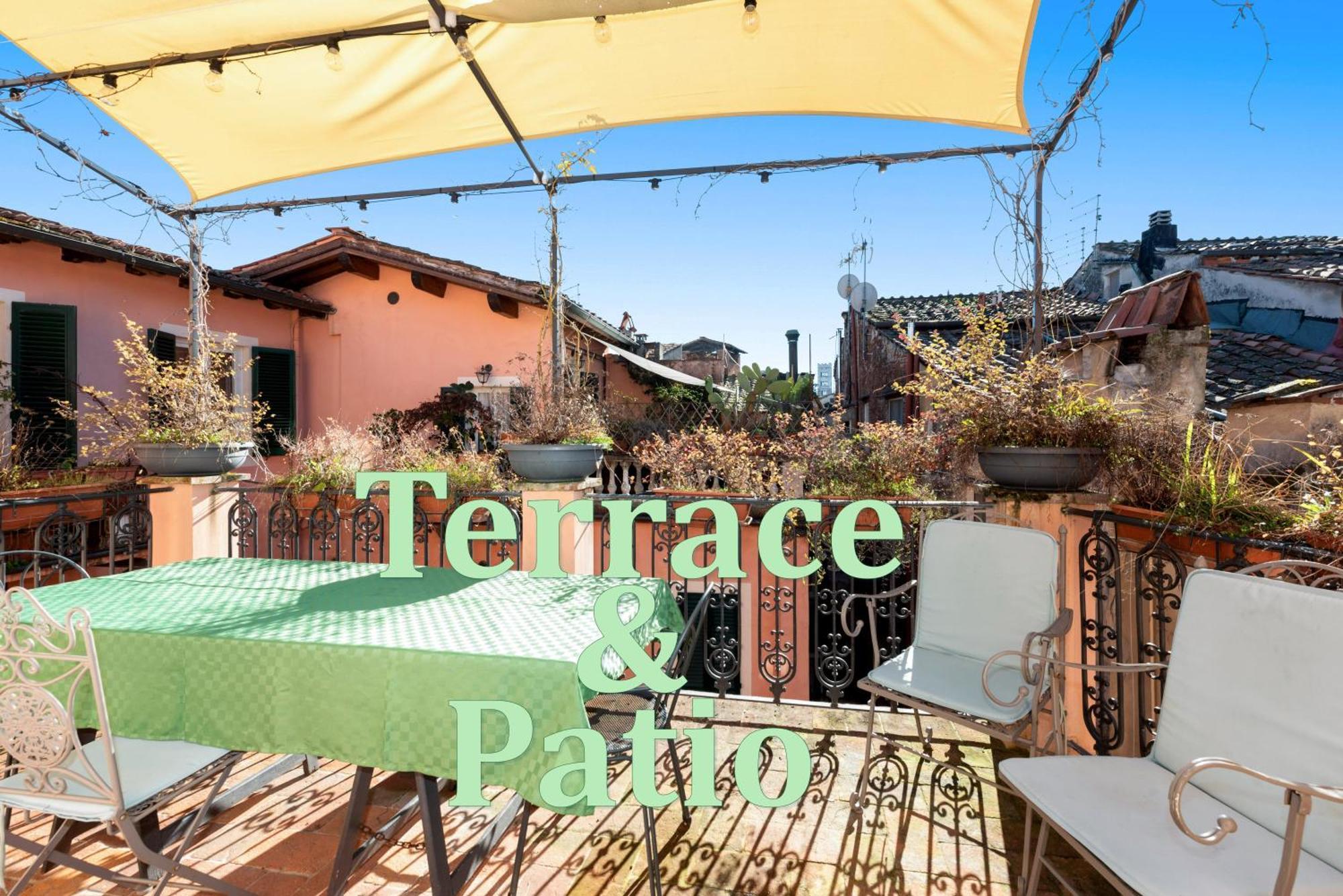 Il Carmine Charme & Terrace With Ac Apartment Лука Екстериор снимка